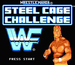 WWF WrestleMania: Steel Cage Challenge title screenshot